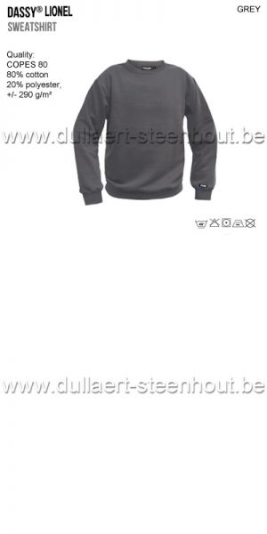 DASSY® Lionel (300449) Sweat-shirt - gris