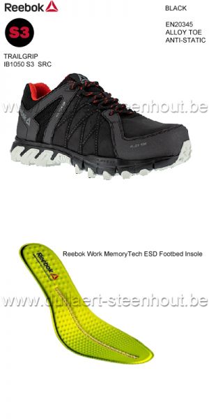 Reebok - Chaussures de sécurité Reebok S3 IB1050 Trailgrip