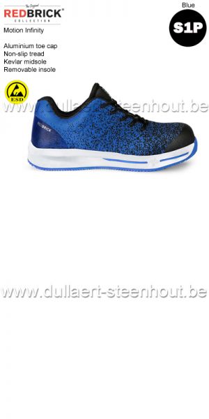 Redbrick motion - Infinity S1P Chaussures de sécurité - bleu