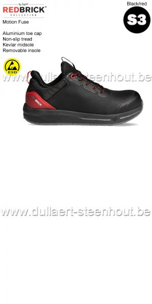 Redbrick Motion - Fuse S3  Chaussures de sécurité - noir