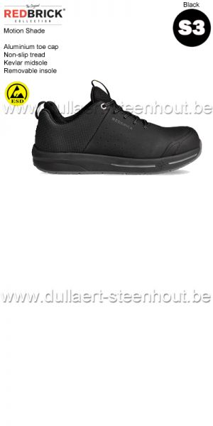 Redbrick Motion - Shade S3 Chaussures de sécurité - noir