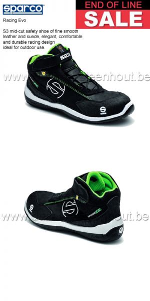 Sparco Chaussures de sécurité sportives S3 SRC ESD Racing Evo - 07515 SPARCO 