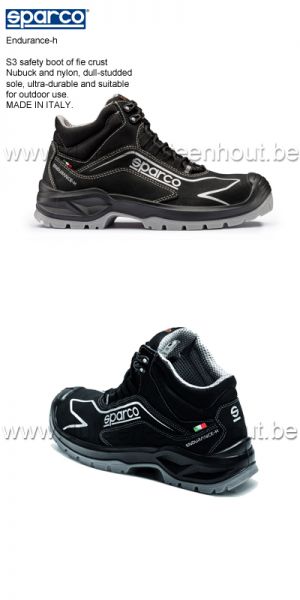 Sparco Chaussure de sécurité S3 ENDURANCE-H 07521 - noir
