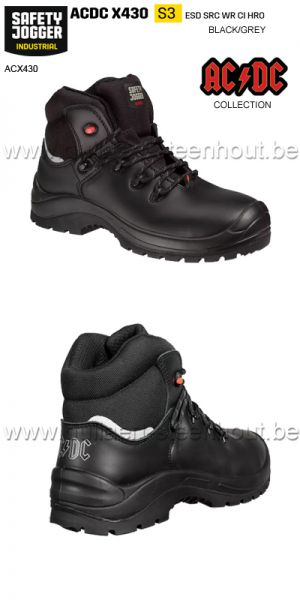 Safety Jogger Chaussure de sécurité ACDC X430 S3 - noir/gris