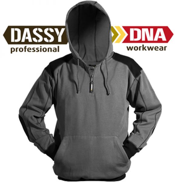 Dassy DNA - Sweat-shirt à capuche INDY gris