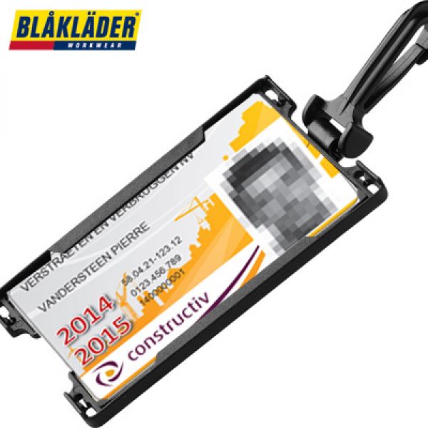 Blaklader - Poche détachable pour badge identifiant  / construbadge
