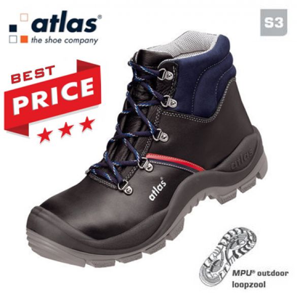 ATLAS - Chaussures de sécurité S3 Anatomic bau