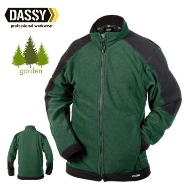 Dassy - Kazan (300217) Veste polaire bicolore vert/noir