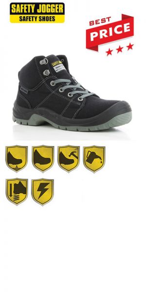 Safety Jogger - Chaussures de sécurité S1P Desert / noir