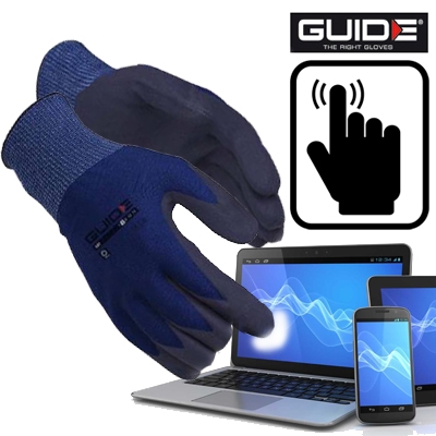  Guide 587 - Gants de travail pour écran tactile Smartphones/tablettes	