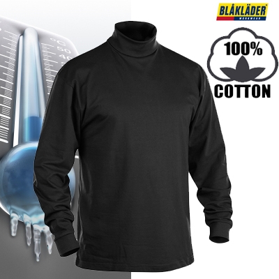 Vêtements de travail  Blakläder - SOUS-PULL COL ROULE - 100% coton