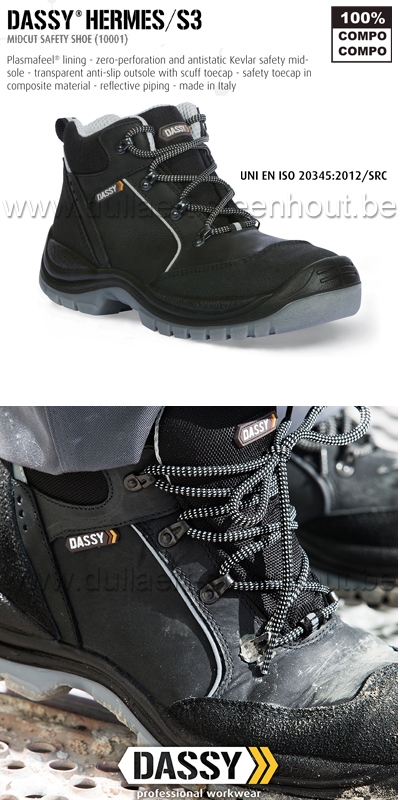 DASSY® Hermes S3 (10001) Chaussure tige haute