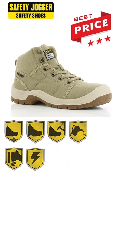 Safety Jogger - Chaussures de sécurité S1P Desert / beige